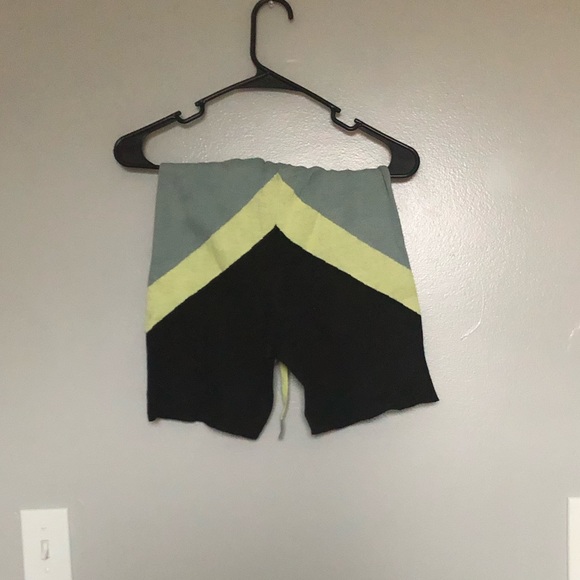 NWT Free People Tricolored Bike Shorts - Picture 3 of 3